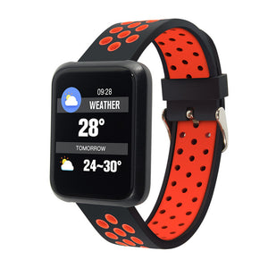 Smart Watch Sport3 IP68 Waterproof Blood Pressure Fitness Tracker Clock Smartwatch For IOS Android Wearable Devices